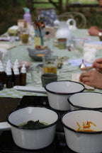 Workshop planteninkt maken